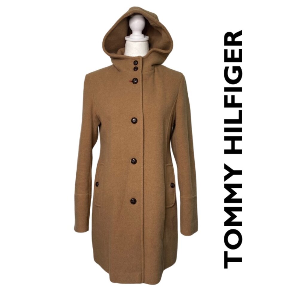 Tommy Hilfiger Tan Pea Coat